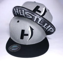 Load image into Gallery viewer, Storm Gray Hustlup Snapback