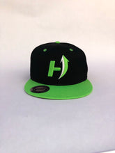 Load image into Gallery viewer, Rockstar Green Hustlup Snapback