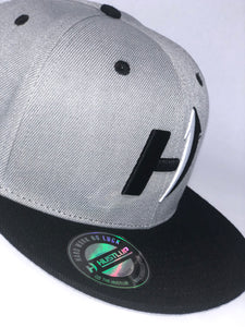 Storm Gray Hustlup Snapback
