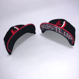 Victory Red Hustlup H logo snapback