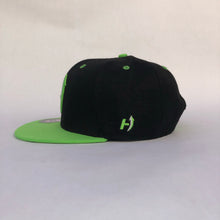 Load image into Gallery viewer, Rockstar Green Hustlup Snapback